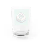 ドット絵調理器具のドット絵「タイマー」 Water Glass :back