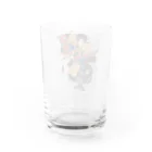 PALA's SHOP　cool、シュール、古風、和風、の源 為朝　(みなもと の ためとも) Water Glass :back