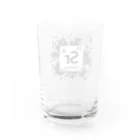 science closet（科学×ファッション）の元素シリーズ　~ストロンチウム Sr~ Water Glass :back