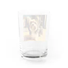 Dog Selectionの惹かれる！可愛さ満点のヨーキーアイテム Water Glass :back