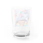 yumiceのice meets オリガミイルカ Water Glass :back