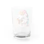 yumiceのice meets オリガミハリネズミ Water Glass :back