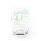 yumiceのice meets オリガミカワウソ Water Glass :back