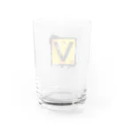 science closet（科学×ファッション）の元素シリーズ　~バナジウム V~ Water Glass :back