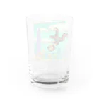 yuhi04のスカイダイビングの冒険猿 Water Glass :back