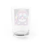 yu-tata-yuのアゲ上げ！DJハリネズミくん Water Glass :back