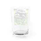 Mako Goodsのおひるね　ミドリん！！ Water Glass :back