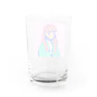 東京Vivid Girlsのネオンちゃん Water Glass :back