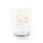 キャリーのトリミング前のチワワ Water Glass :back