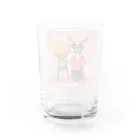 666のわんちゃんと Water Glass :back