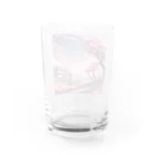 Y.Maeの舞い散る桜 Water Glass :back