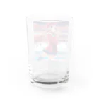 aoicanonのスケートをする女性 Water Glass :back