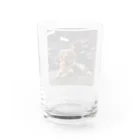 NiTiのガレージにいる犬 Water Glass :back