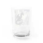 comati12の幼い黒龍 Water Glass :back