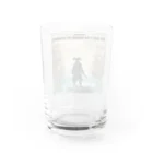 T_Whiteの酒は飲んでも飲まれるなⅡ Water Glass :back