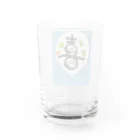 幸せ😃ショップ🍀の😃　ニコニコ　喜ぶ Water Glass :back