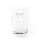 dogfulのスタイリッシュマルチーズ Water Glass :back