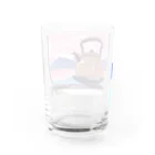 SORATOBI_YAKANの車窓とヤカン Water Glass :back