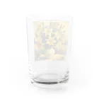 Dexsterのゴッホ風「ユリ」 Lily Van Gogh style01 Water Glass :back