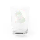 mmty🫑みーまんの1月うさぴーまん Water Glass :back