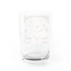 暗黒美ショップ（ブラックビショップ）のぶりっ子ツノ生え虫 Water Glass :back