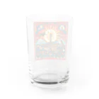 Q_kyuのオールドタペストリー Water Glass :back