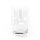 barisukaのバスルームのブルドッグ Water Glass :back