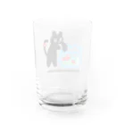 黒猫たんとちゃんの黒猫たんとちゃん Water Glass :back