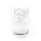 kkb81の眠そうなミニチュア・シュナウザー Water Glass :back