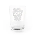 戦国時代マニアのデフォルメ小早川秀秋君 Water Glass :back