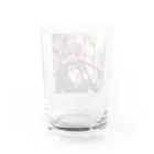 NunPUのスタイリッシュガール Water Glass :back