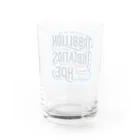 7no70の艱難は忍耐を生み、忍耐は品性、品性は希望を生む２ Water Glass :back