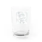 ナノ・ファンタジアの冬のうさぎくん Water Glass :back