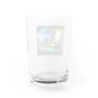 たろすけの神秘的な森の生き物たち Water Glass :back