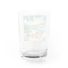 kaiminsapoの沖縄　ビーチパーティ Water Glass :back