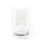 小鳥屋の錦華鳥の華ちゃんグッズ Water Glass :back