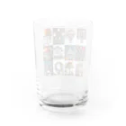 Kare-Raisuの色んなスポーツ　ボール　道具　おしゃれ Water Glass :back