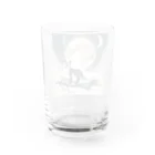 bigbamboofamilyの月と黒狐　その三 Water Glass :back