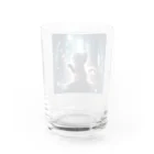 katohkouchiのMoonlit_Mischief Water Glass :back