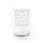 カエルグッズのHUNGRYカエル Water Glass :back