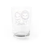 音楽ルー106のライクま Water Glass :back