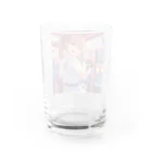 アニメ好きの野生味溢れる店J JK専門店の電気系ポーニーテールJK　 Water Glass :back