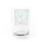 egaoarumatiのキョウリュウジャー Water Glass :back