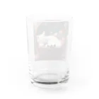 スウィート・アニマル・アートの寝てる猫 Water Glass :back