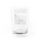 モノアニのカメラ目線のラッコ Water Glass :back