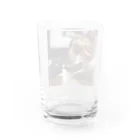 yura6200の猫ちゃん　v8 Water Glass :back