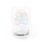 Harmony of Natureの夢見るドラゴン Water Glass :back