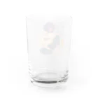 ビール姐さんのねむ子 Water Glass :back