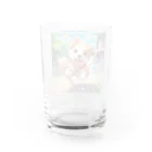 happiness_shopのかわいい子犬が元気いっぱい！ Water Glass :back
