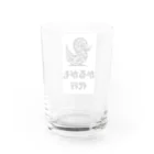 愛美のママのかるがも Water Glass :back